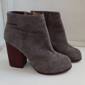 Jeffrey Campbell 'Hanger' Suede Ankle Boots
